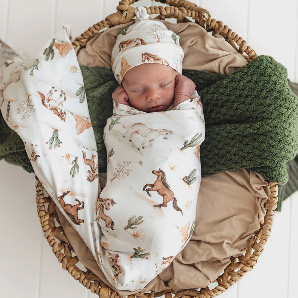 Wild Horse Jersey Wrap Set
