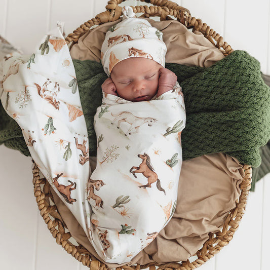 Wild Horse Jersey Wrap Set