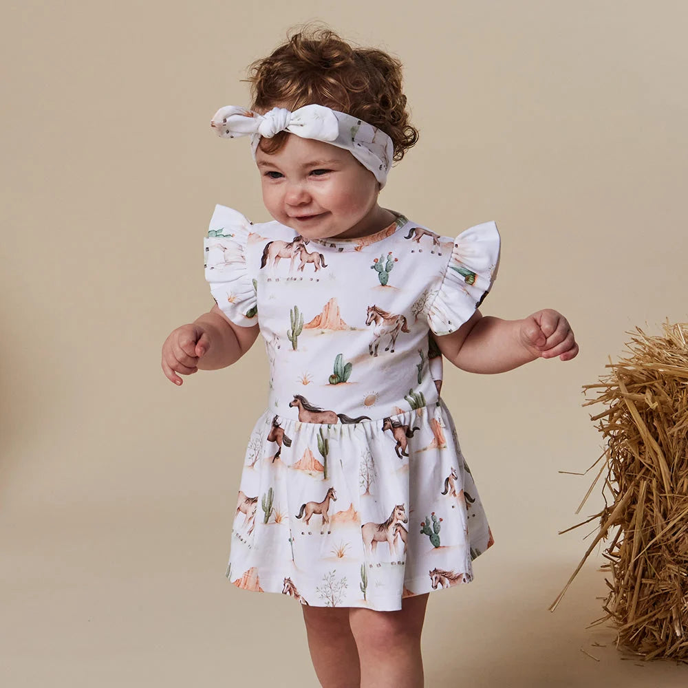 Wild Horse Short Sleeve Dress