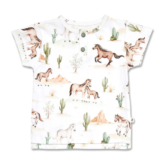 Wild Horse Short Sleeve Top