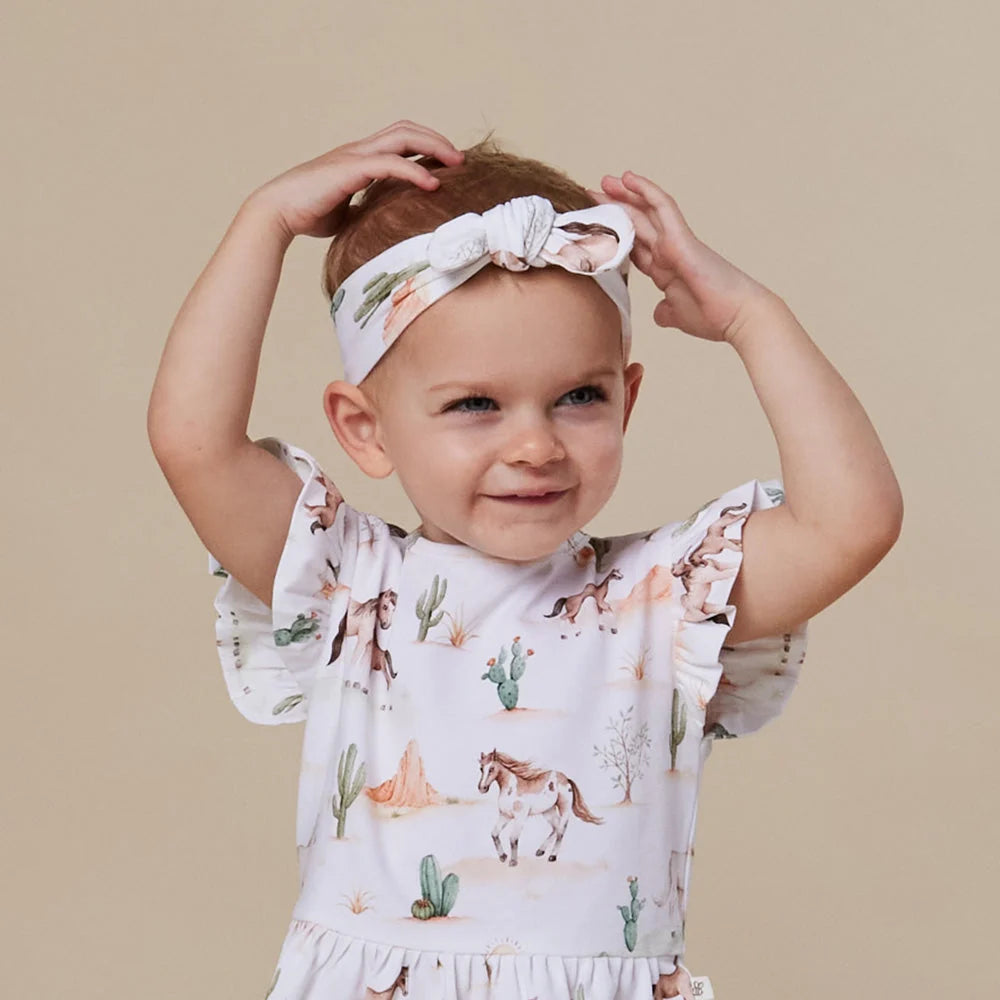 Wild Horse Topknot Headband
