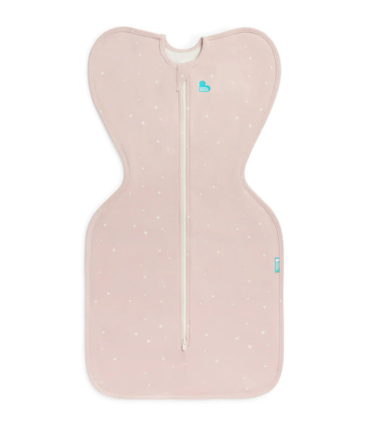 Love To Dream Swaddle Up 1.0 tog Twinkle Powder Pink