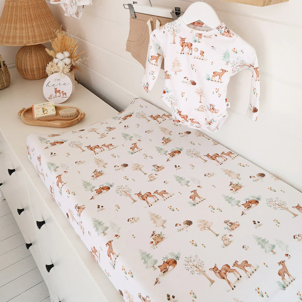Woodland Bassinet Sheet