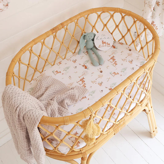 Woodland Bassinet Sheet