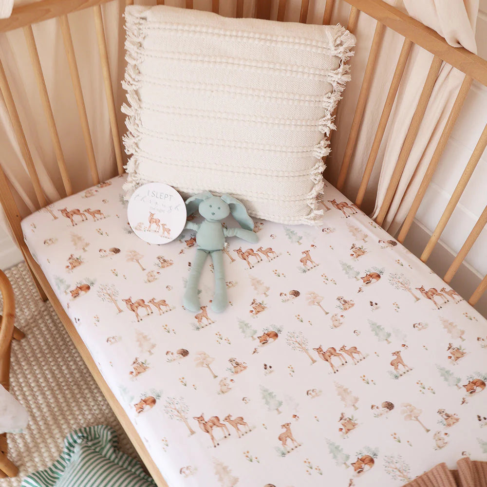 Woodland Cot Sheet