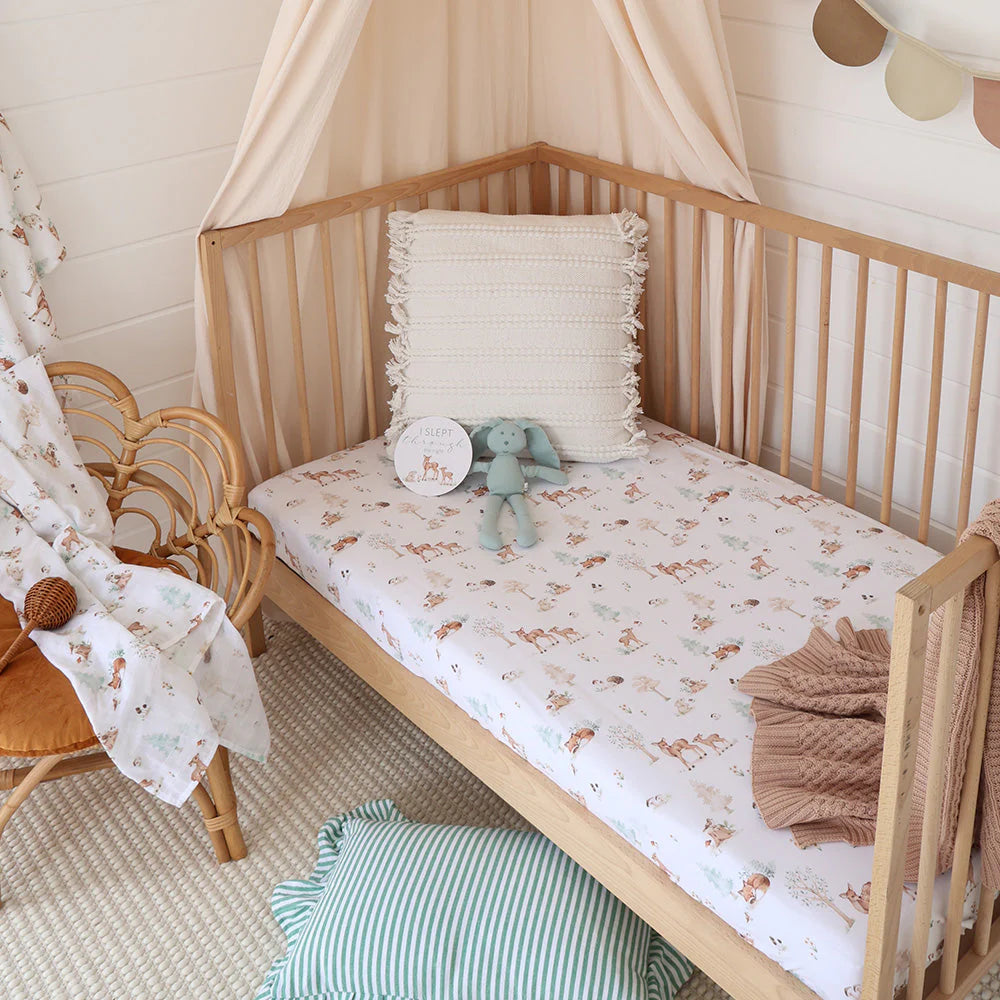 Woodland Cot Sheet