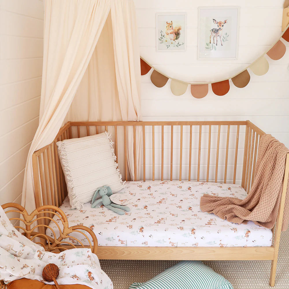Woodland Cot Sheet
