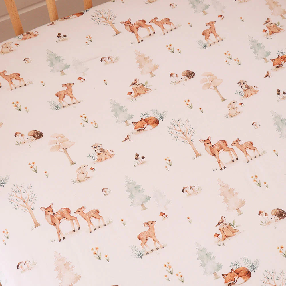 Woodland Cot Sheet