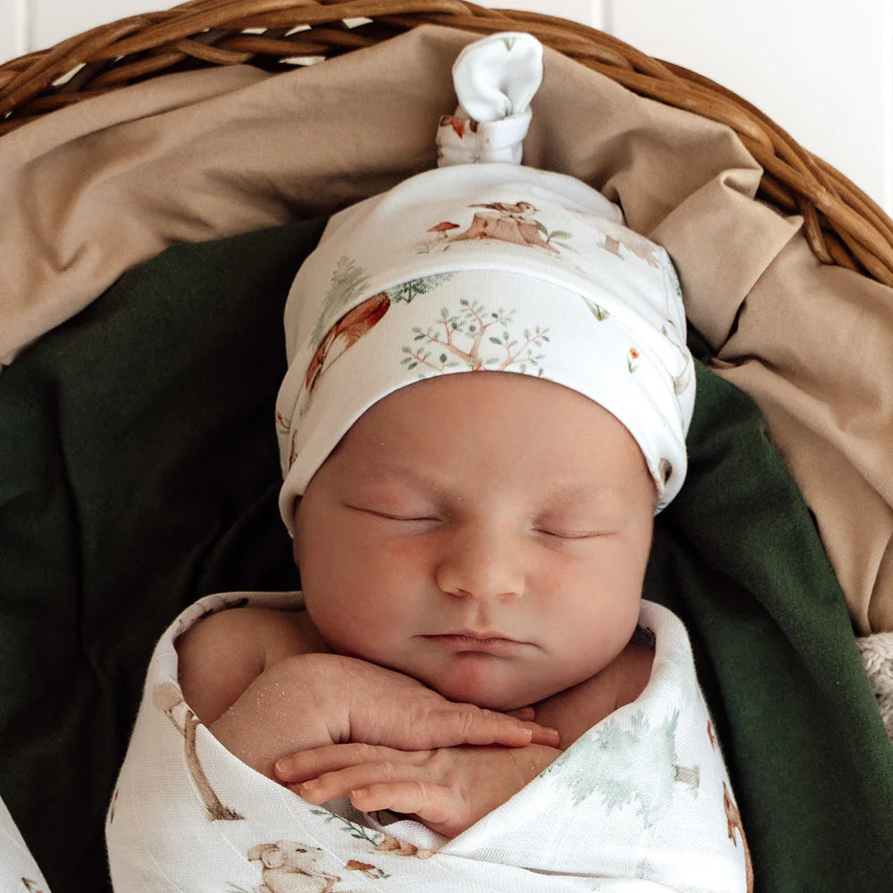 Woodland Tales Knotted Beanie