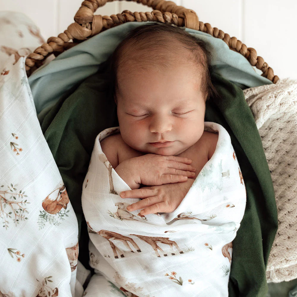 Woodland Tales Muslin Wrap