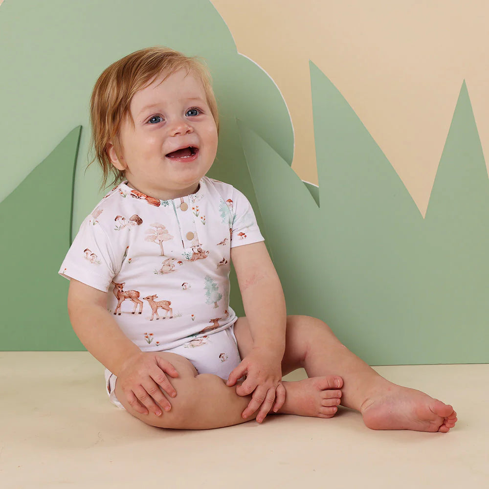 Woodland Tales Short Sleeve Bodysuit