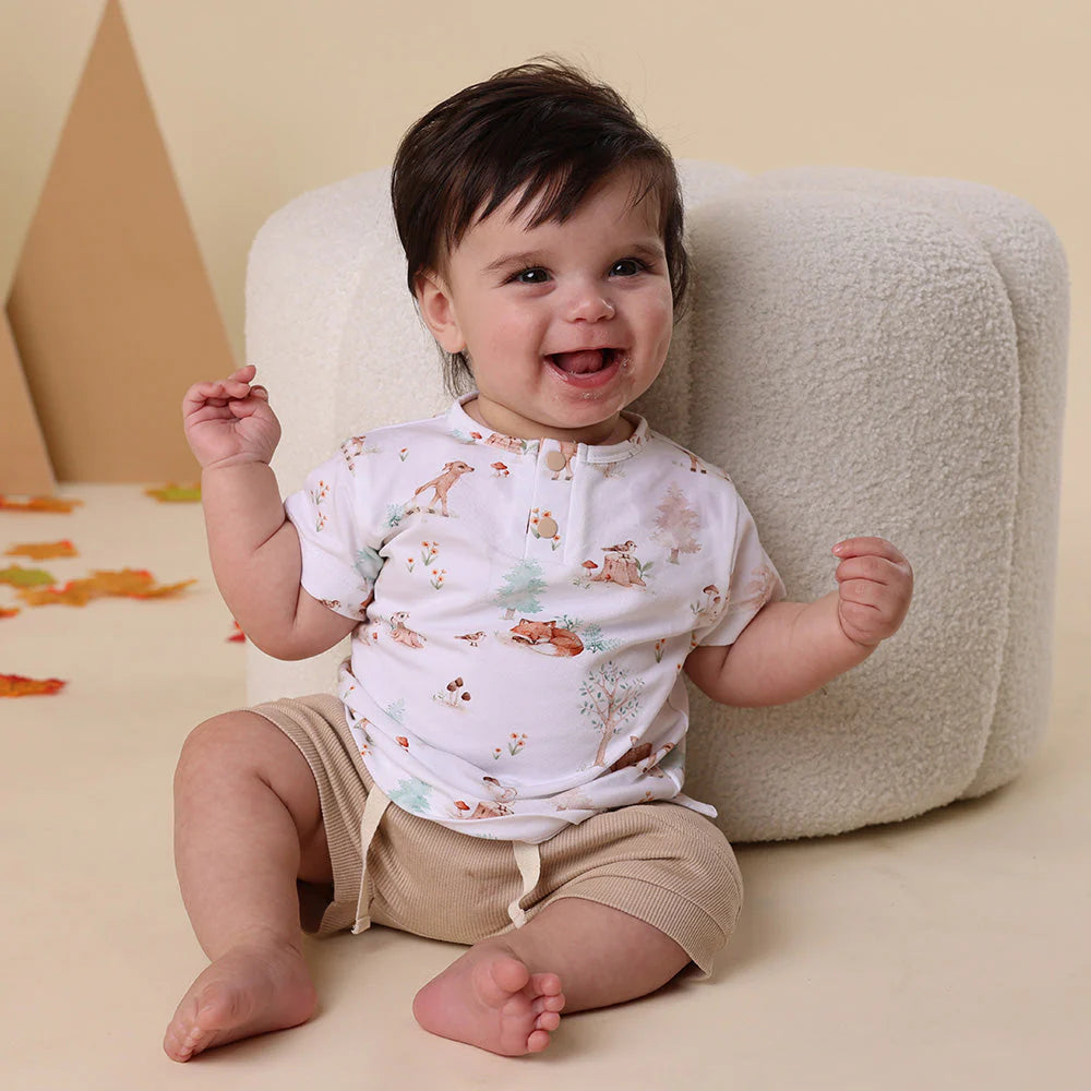 Woodland Tales Short Sleeve Top