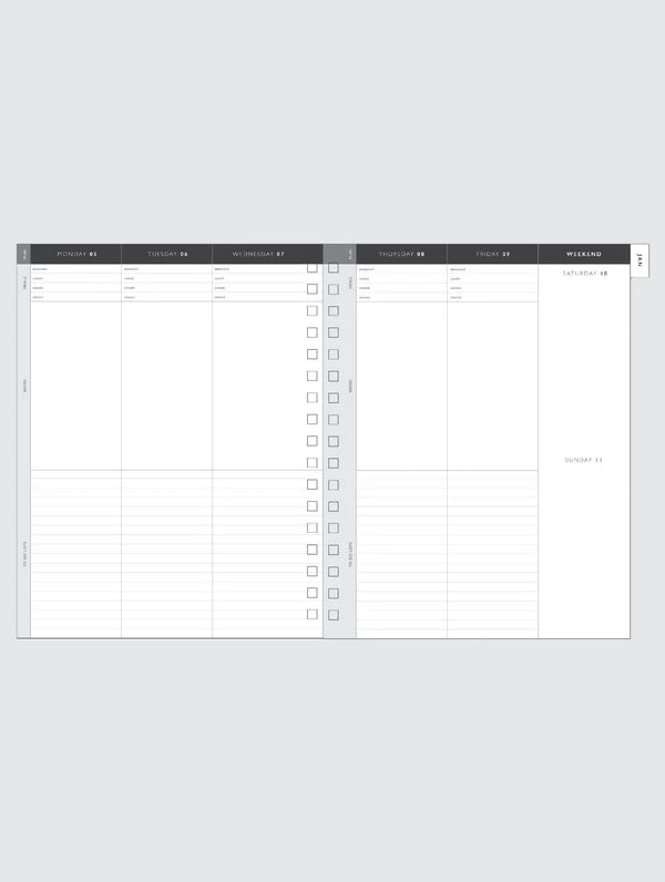 2026 Write The Day Planner Shell