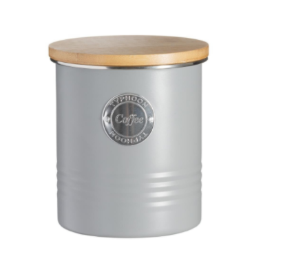 Typhoon Living Coffee Canister 1L Grey
