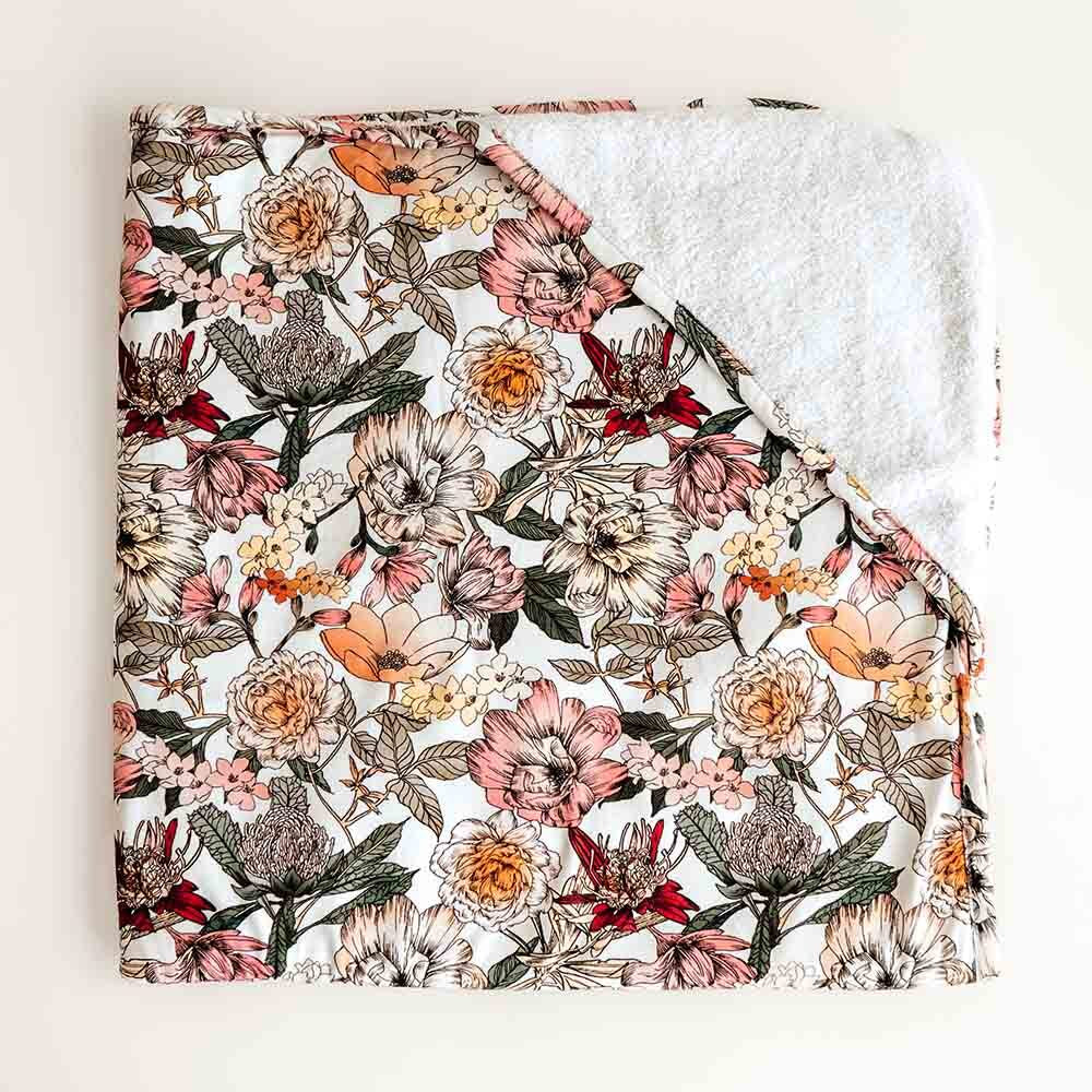 Organic Hooded Towel Australiana