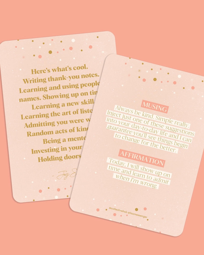 Daily Mantras Affirmations To Guide Your Journey - Card Deck