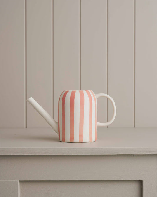 Watering Can Coral Stripe