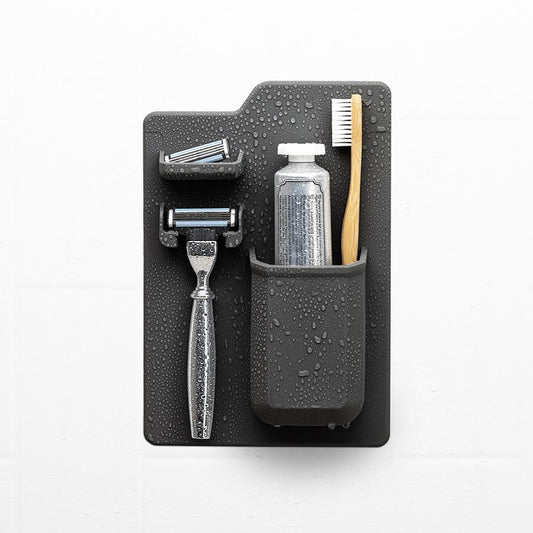 The Harvey Toothbrush & Razor Holder Charcoal