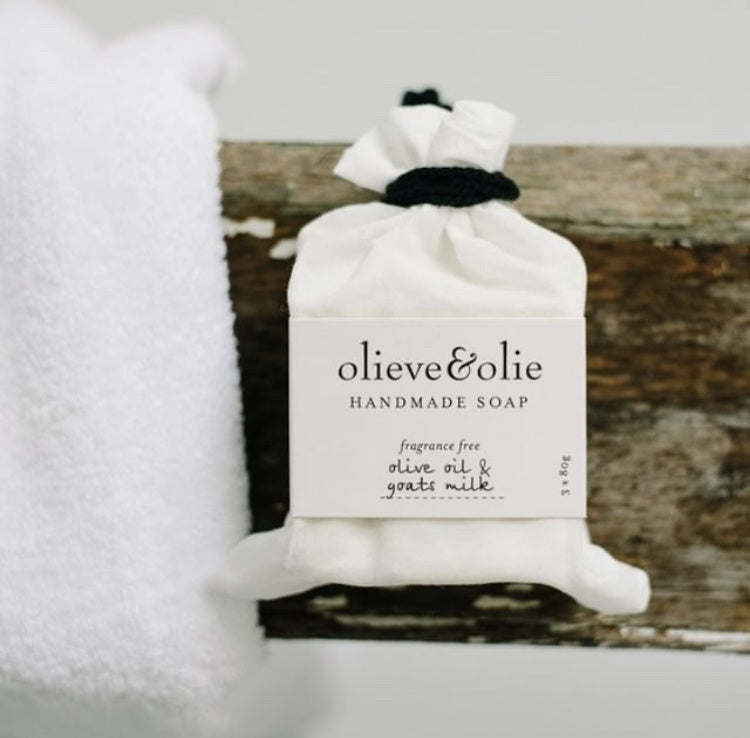 3pk  Soap Olive Oil & Goats Milk