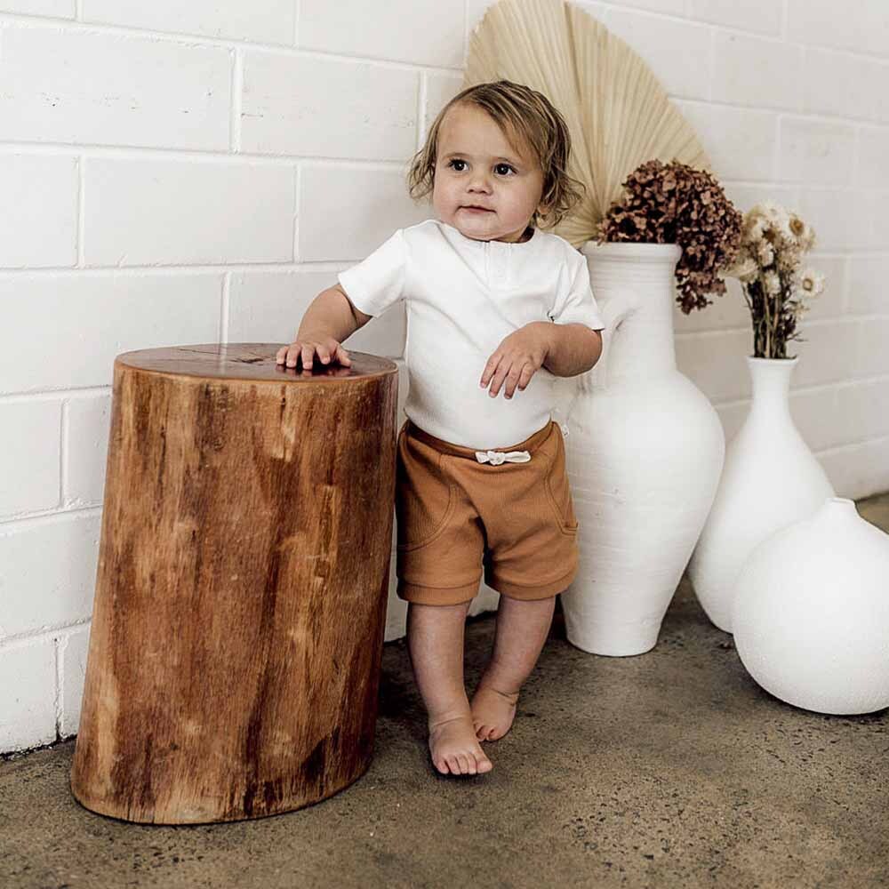 Milk Short Sleeve Bodysuit