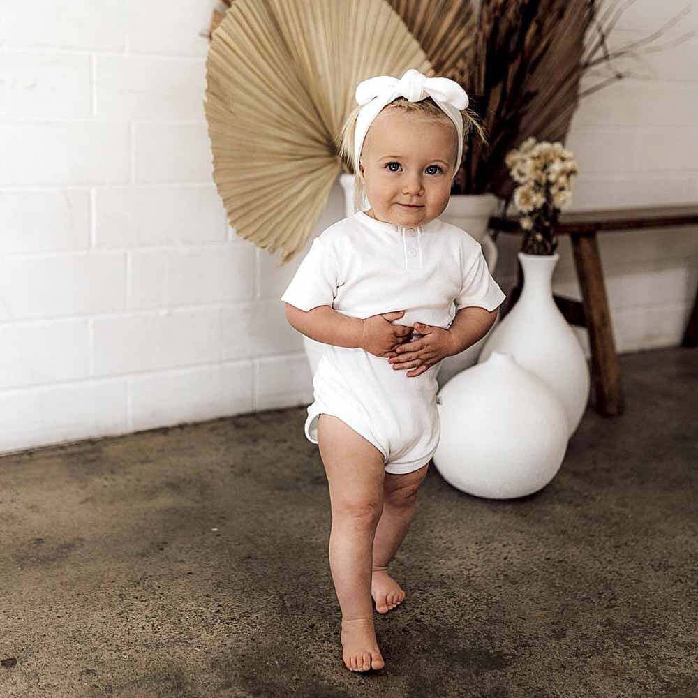Milk Short Sleeve Bodysuit