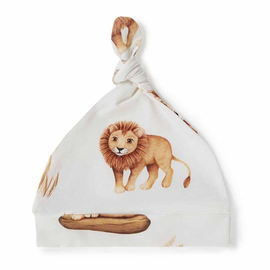 Lion Knotted Beanie