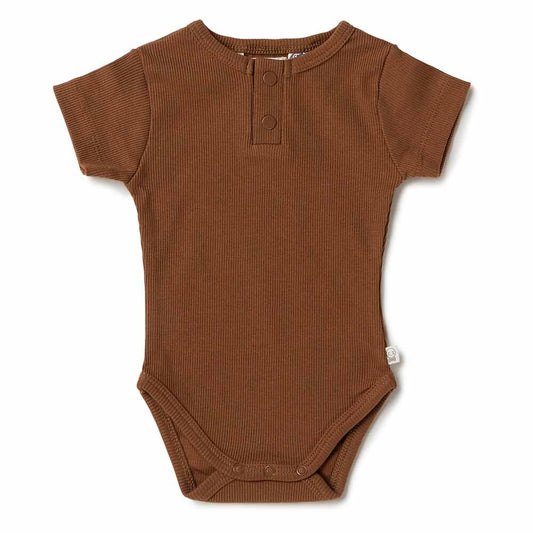 Chocolate Short Sleeve Bodysuit