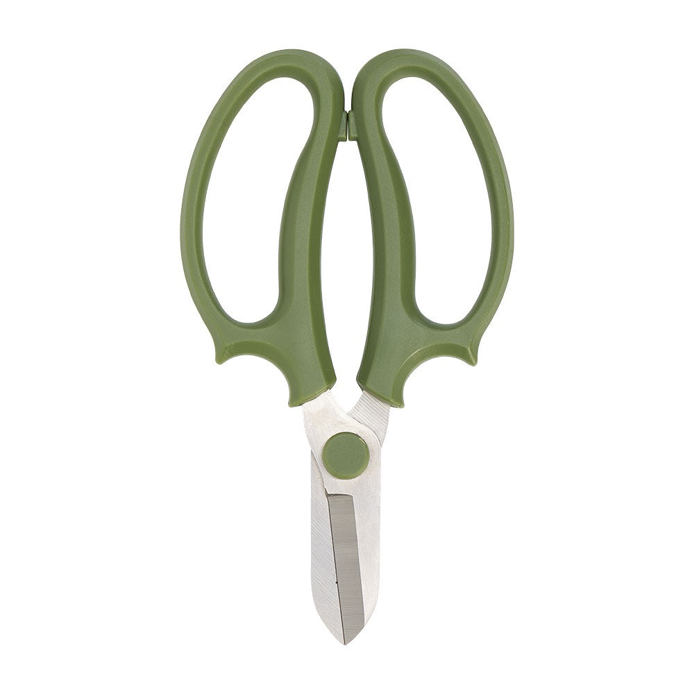 Flower Scissors Olive