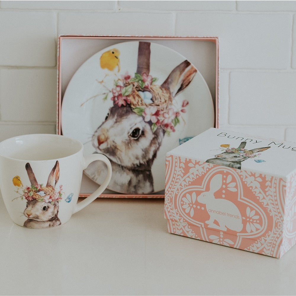 Ceramic Mug - Bunny Pink