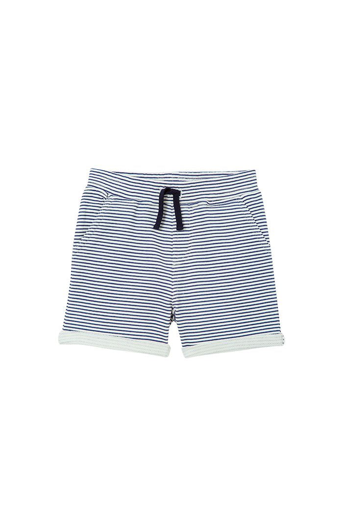 Stripe Fleece Short