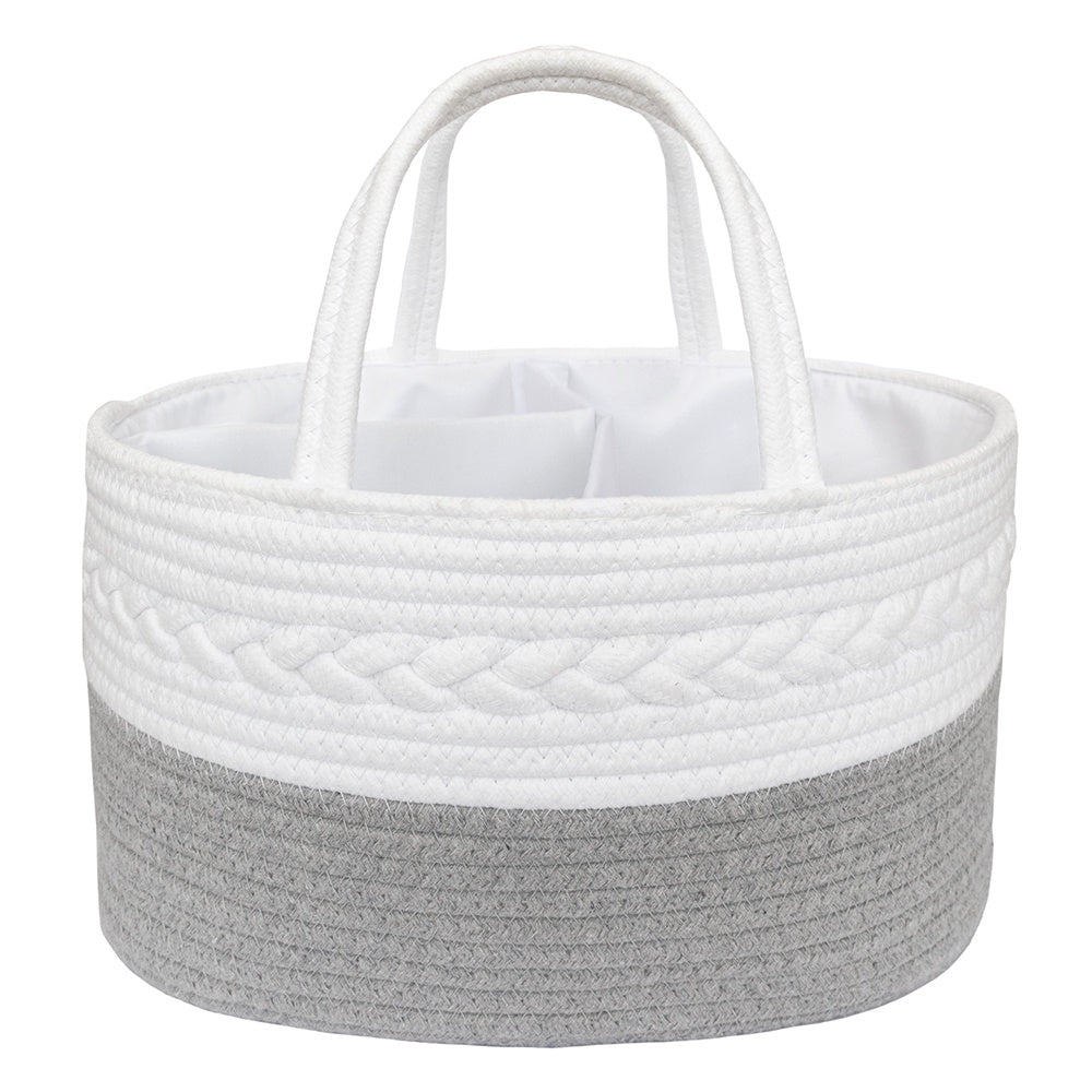 Nappy Caddy Grey/White