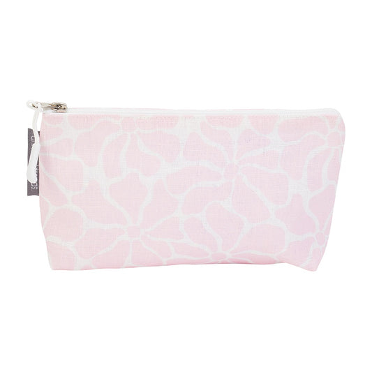 Linen Cos Bag Sml Pink Petal Floral