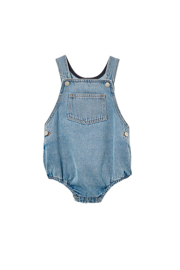 Utility Denim Playsuit