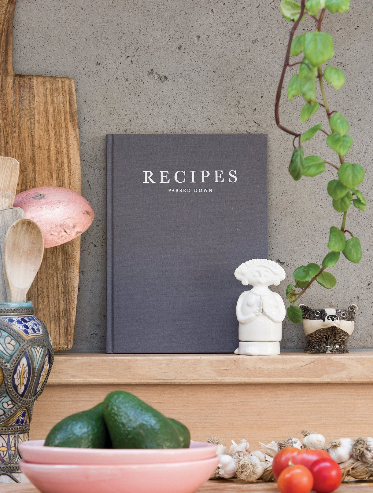 Recipes Passed Down Book Stone