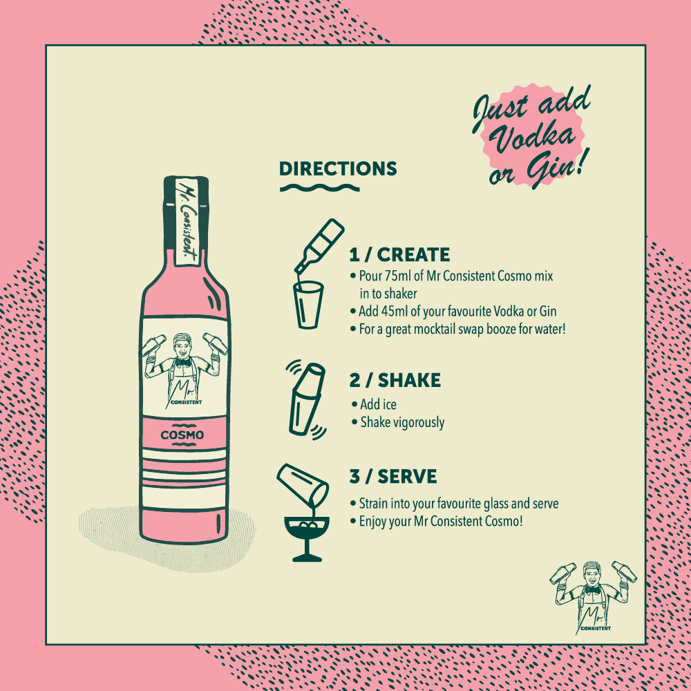 Cosmo Mixer 750ml