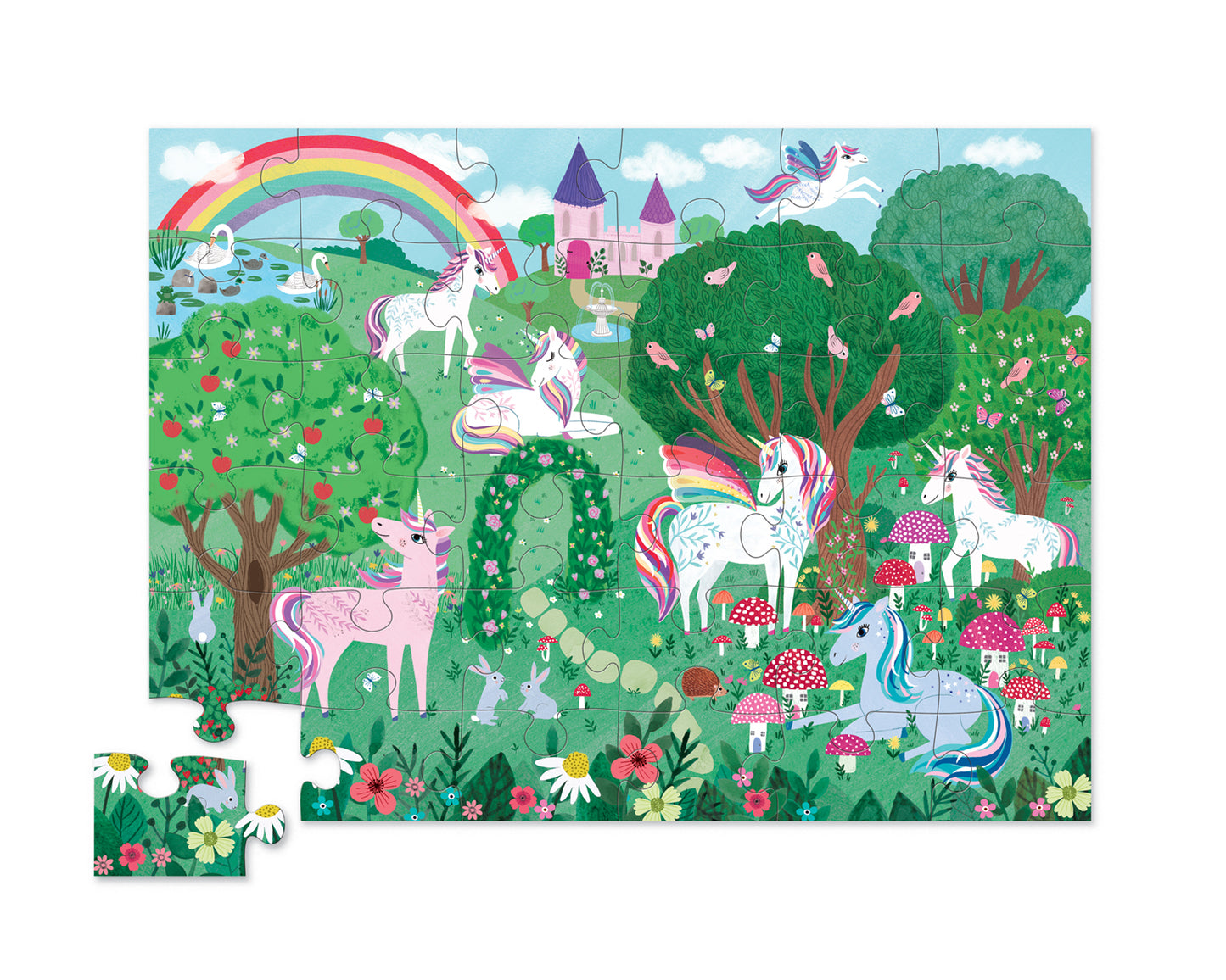 Floor Puzzle 36pc - Unicorn Dreams
