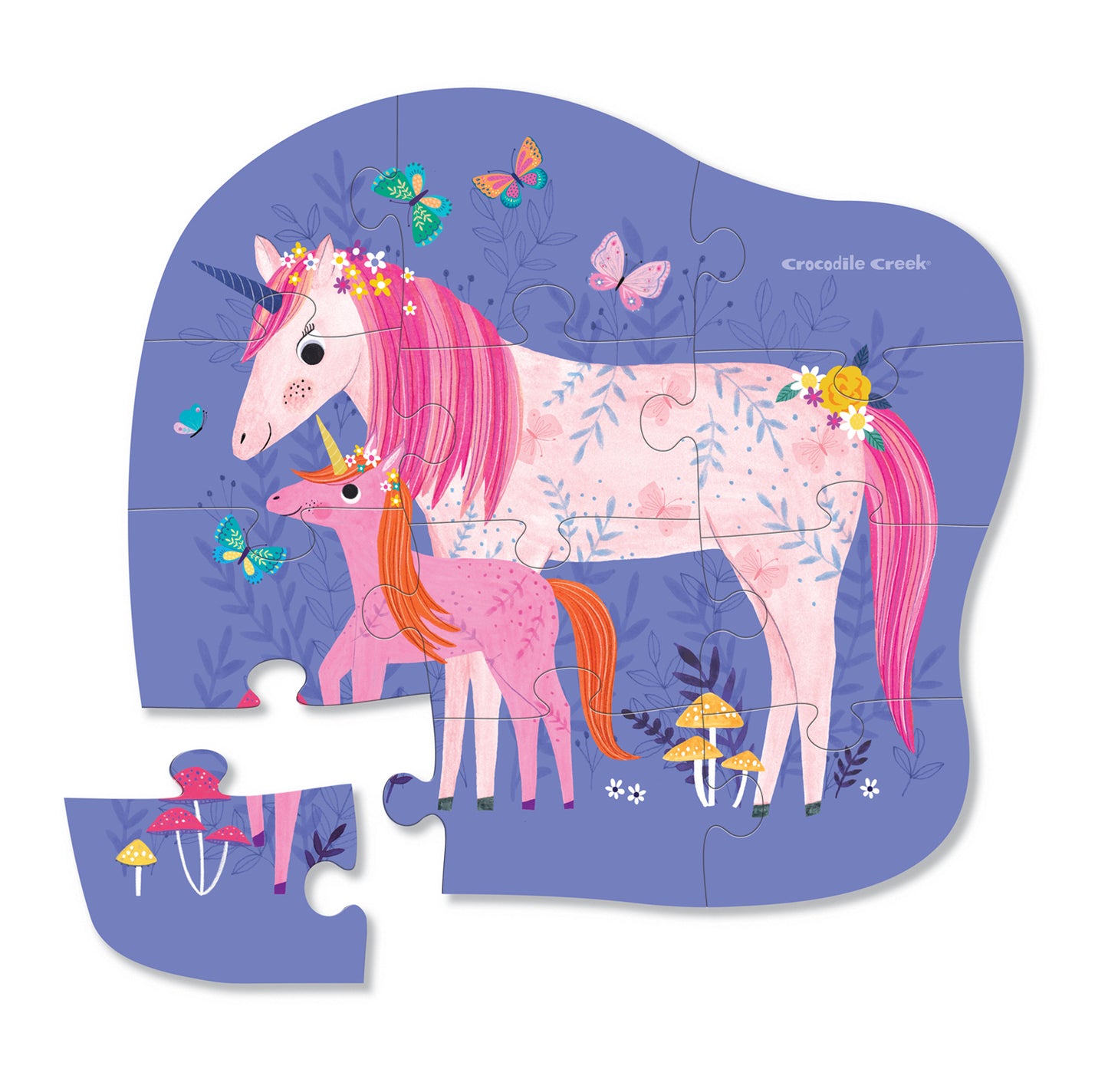 Floor Puzzle 12pc - Unicorn Magic