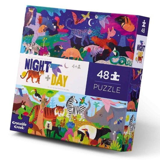 Opposites Puzzle 48pc Night & Day
