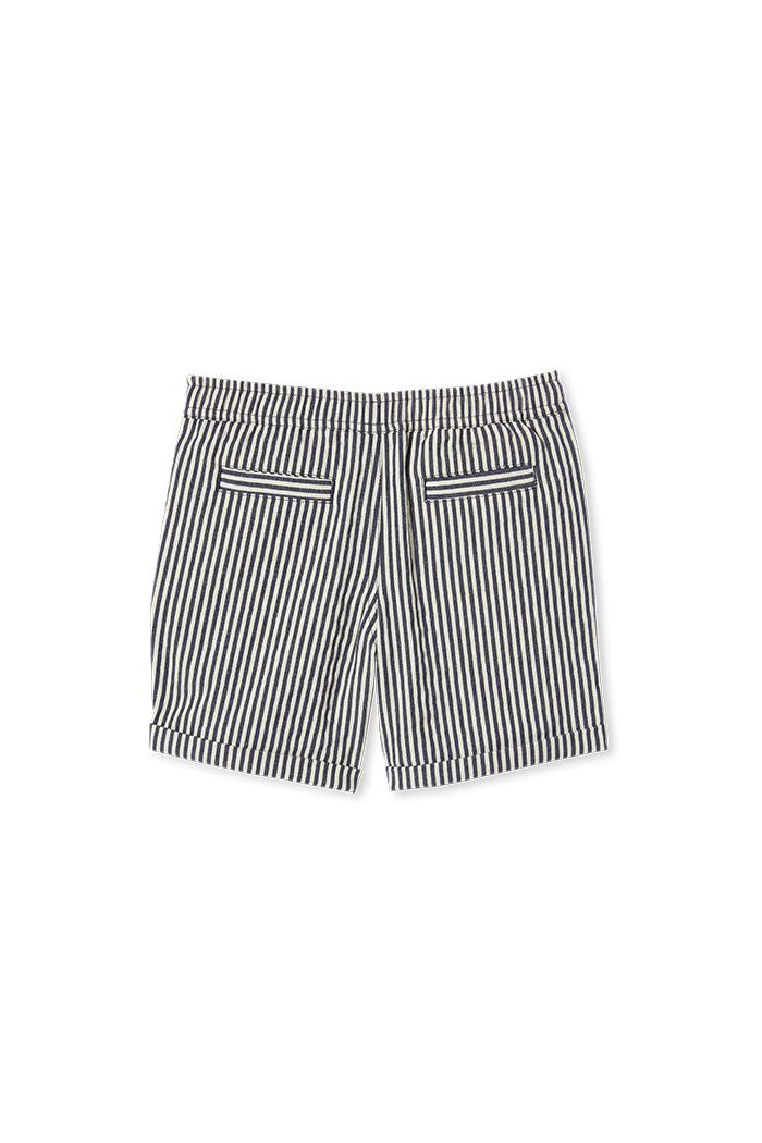 Boys Stripe Short Blue/Natural