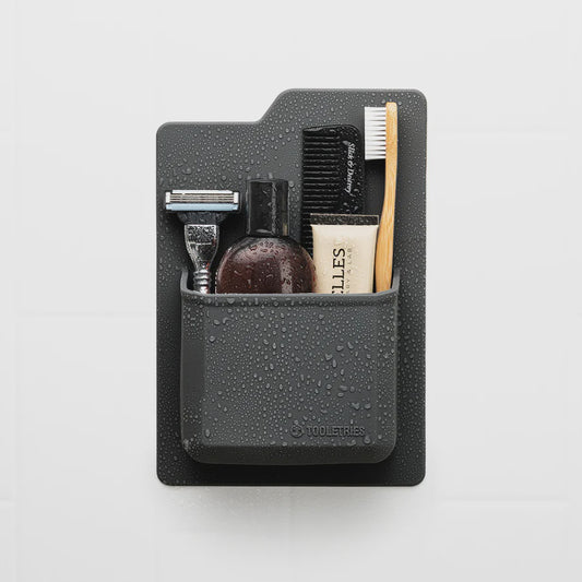 The James Toiletry Organiser Charcoal