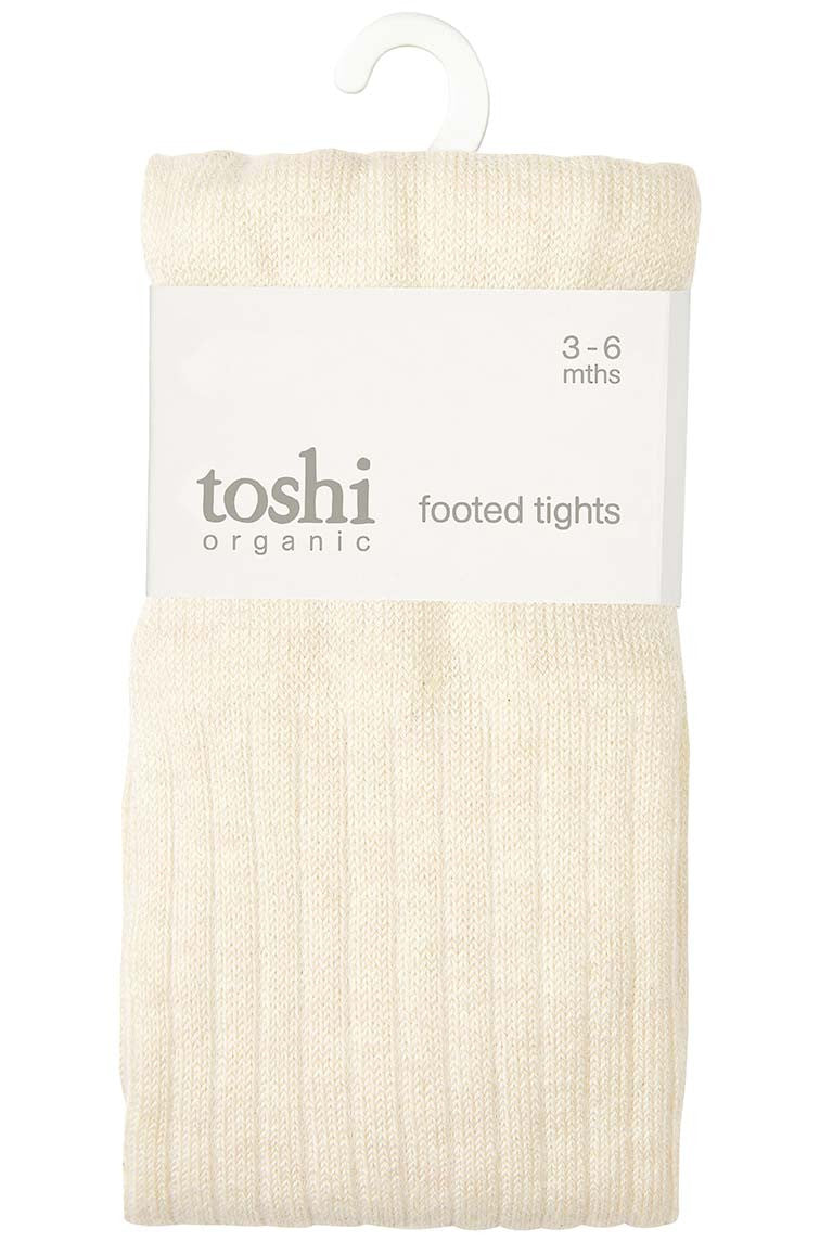 Organic Footed Tights Feather
