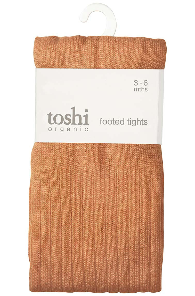 Organic Footed Tights Ginger