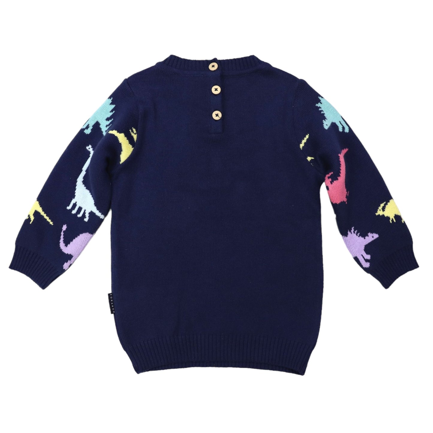 Dinosaur Long Sweater Navy