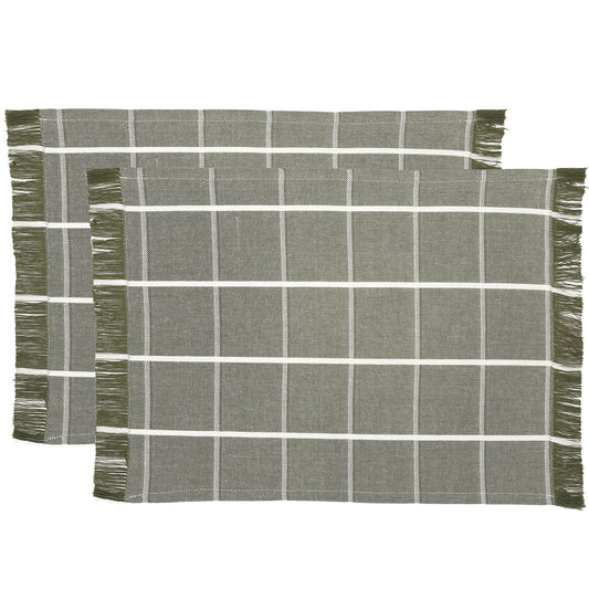 Greenland Placemat Set 2 Olive