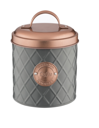 Typhoon Henrik Coffee Canister 1L Copper
