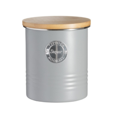 Typhoon Living Sugar Canister 1L Grey