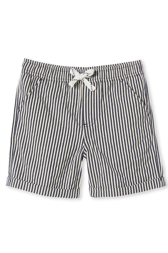 Boys Stripe Short Blue/Natural