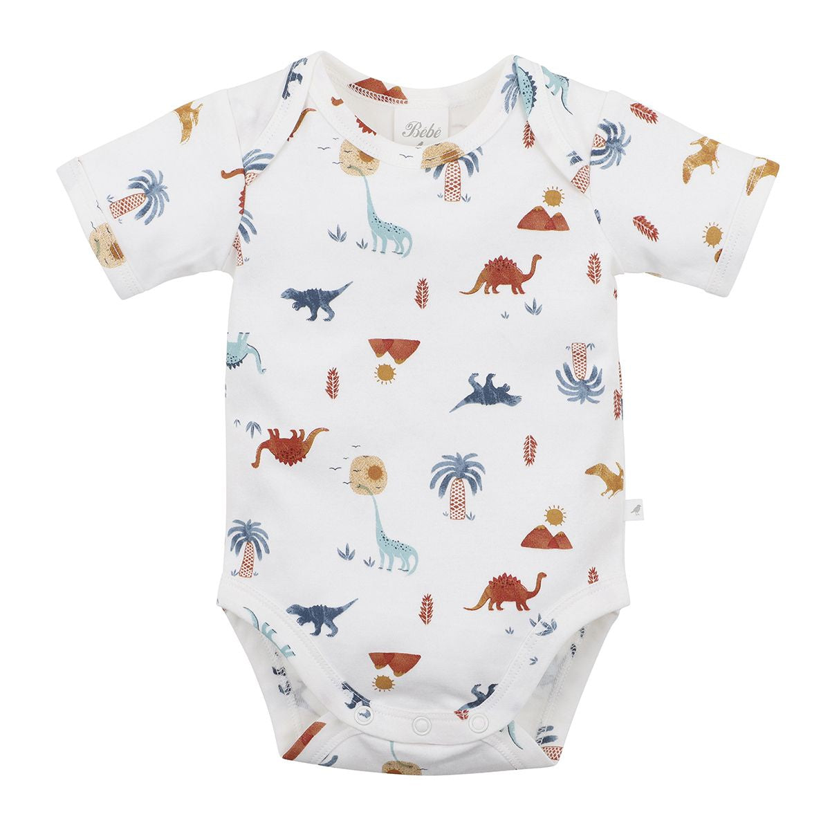 Dino Envelope Neck Bodysuit