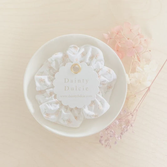 Dandelion Mini Scrunchie