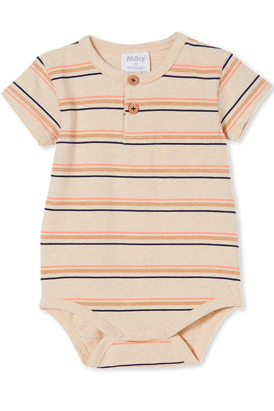 Natural Stripe Bubbysuit